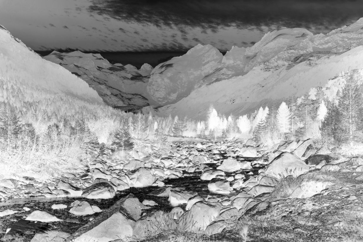 Negative view